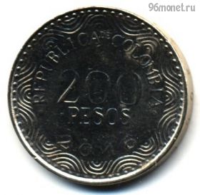 Колумбия 200 песо 2016