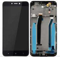 LCD (Дисплей) Xiaomi Redmi 4X (в сборе с тачскрином) (в раме) (black) Оригинал