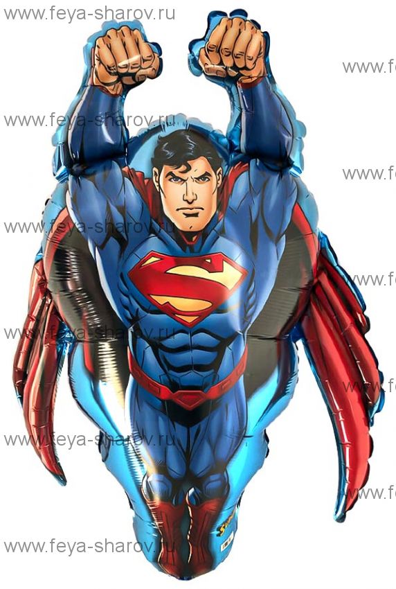 Шар Супермен 58х86 см