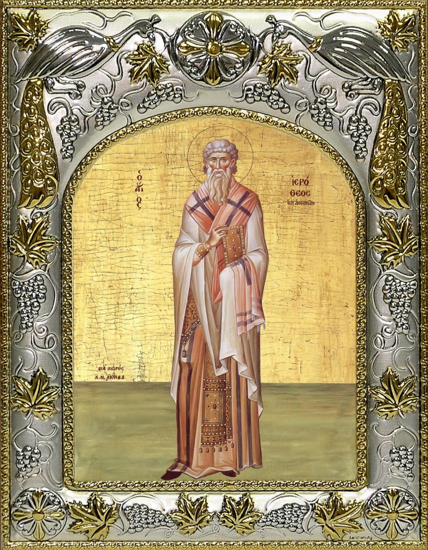 Икона Иерофей преподобный (14х18)