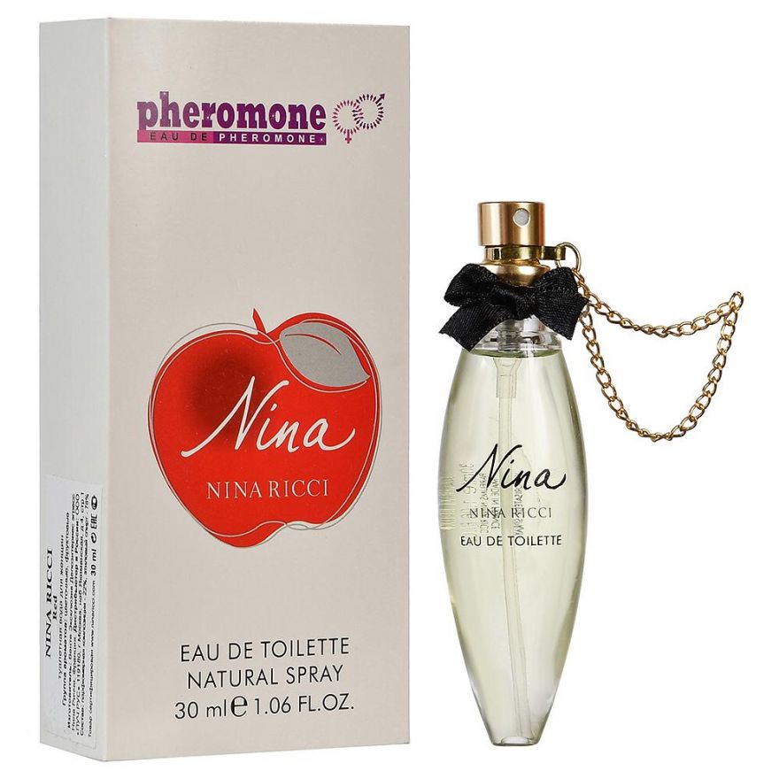 Мини-парфюм с феромонами Nina Ricci Nina 30 мл (с цепочкой)