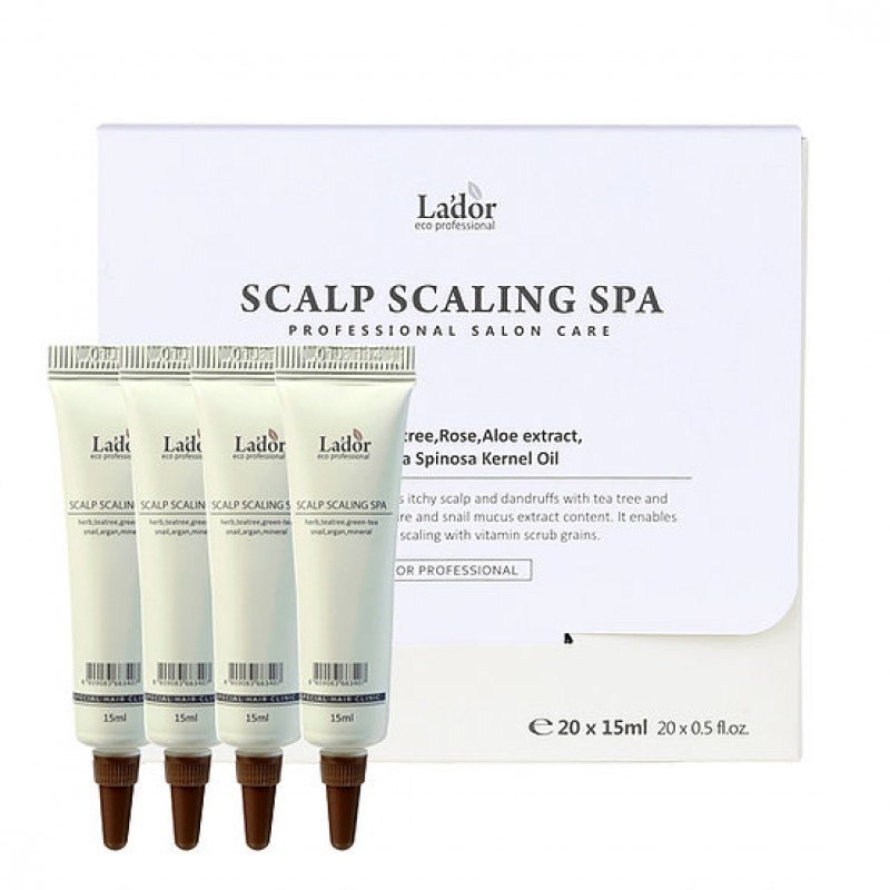 Глубоко очищающий профессиональный пилинг для кожи головы La’dor Scalp Scaling Spa