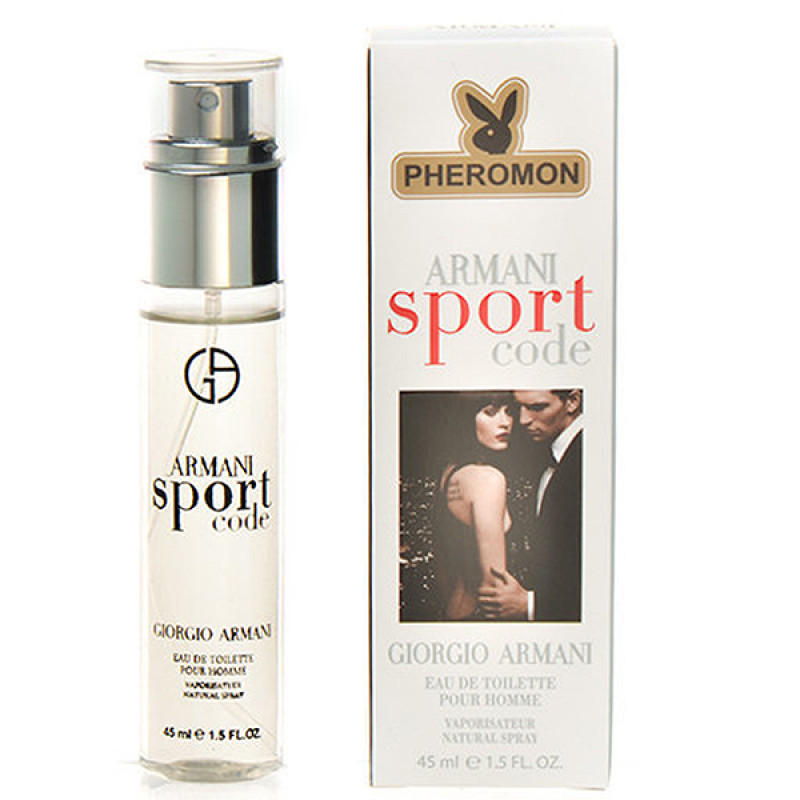 Мини-парфюм с феромонами Giorgio Armani Code Sport 45 ml