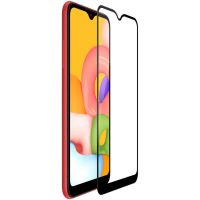 Защитное стекло на Samsung А01 с рамкой