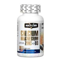 Maxler Calcium Magnesium Zinc + D3, 90 табл