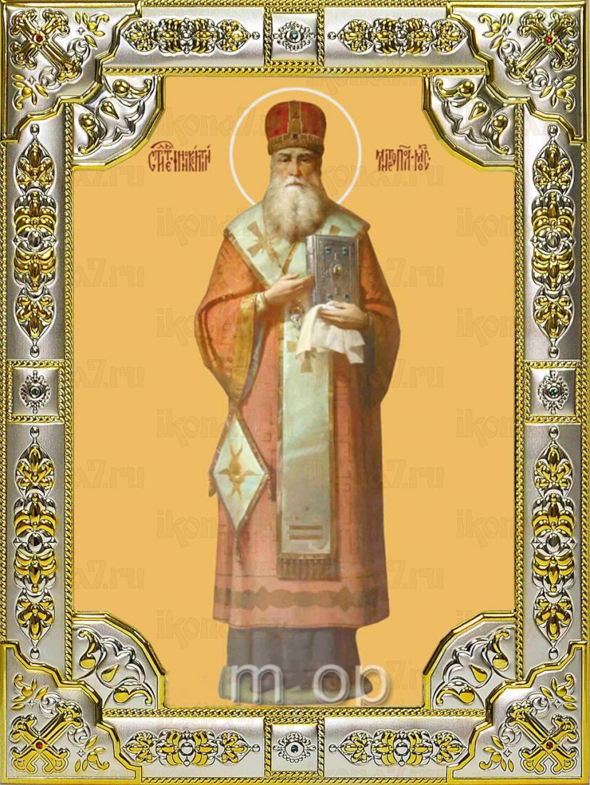 Икона Иннокентий Московский святитель (18х24)