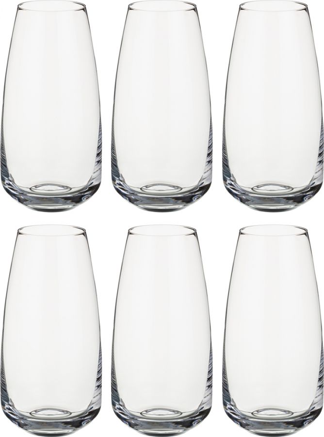 Набор стаканов для воды 6 шт. "Alizee/anser" 550 мл, h=16 см