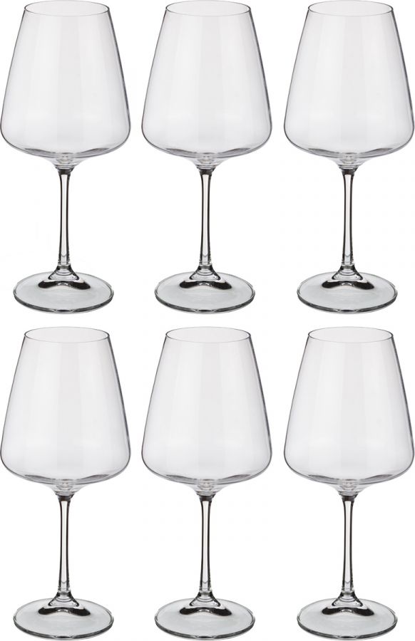 Набор бокалов для вина из 6 шт. "Amundsen/ardea" h=24 см 540 мл