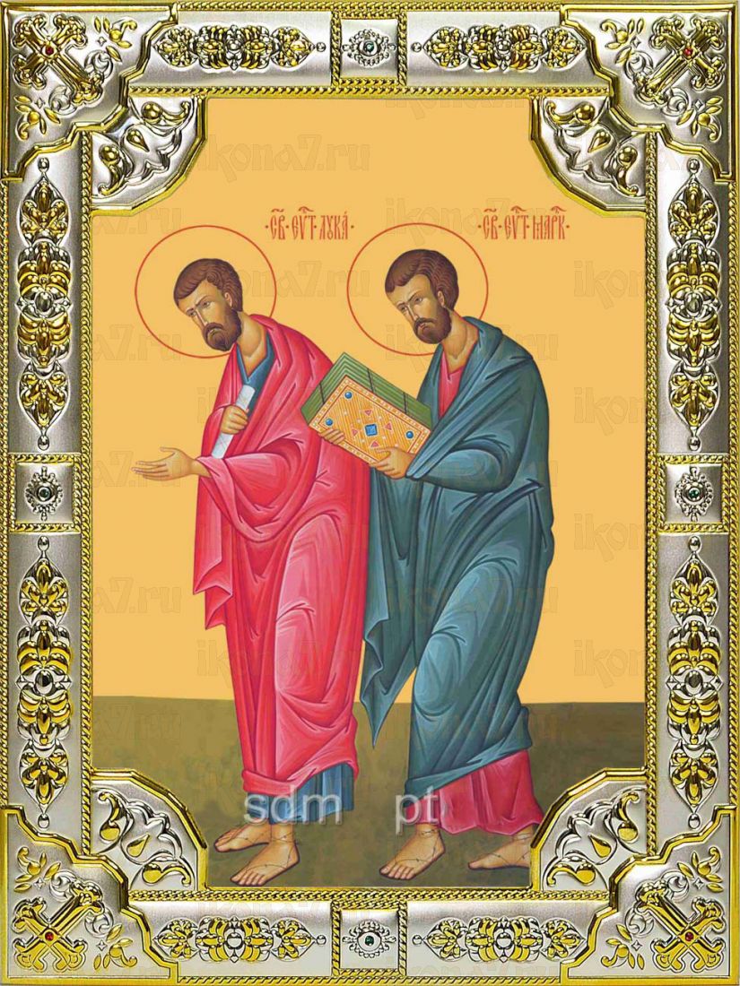 Икона Лука и Марк апостолы (18х24)