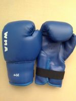 Перчатки боксёрские WMA, синие 4 унц. WBG-290AD