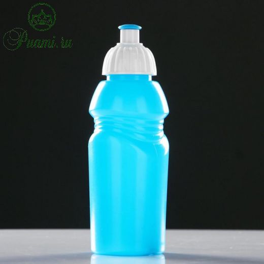 Бутылка для воды 400 мл, велосипедная, с соской, 18х6.2х6.2 см , микс   4794093