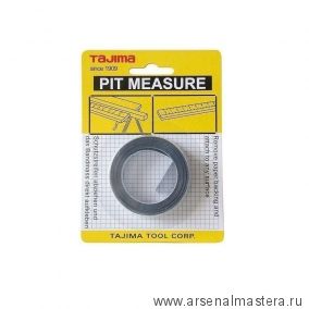 Самоклеящаяся мерная лента (справа налево) TAJIMA Pit Measure 3 м / 13 мм PIT30R