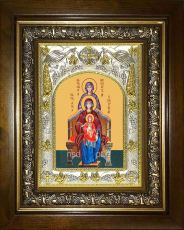 Богородица со сродницами праведными икона Божией матери (14х18)