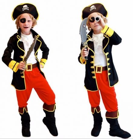 Костюм Пирата с штанами ( M, детский)
