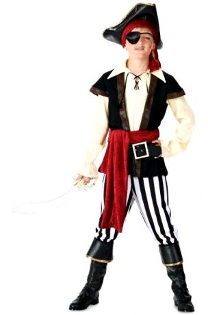 Костюм Пирата без рукавов (XL, детский)