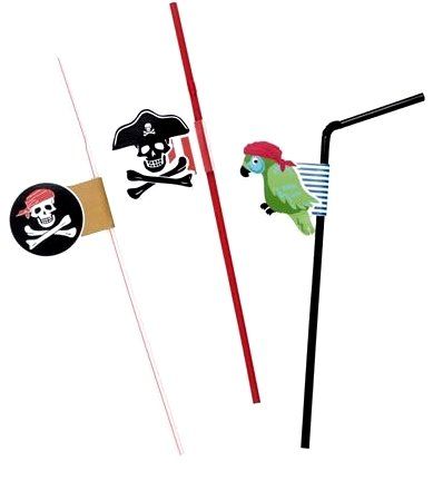 Трубочки Пираты (6 шт)