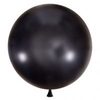 Большой воздушный шар «Черный» 80 см