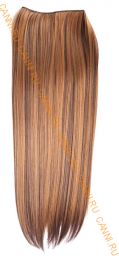 Искусственные термостойкие волосы на леске прямые №F004/027(60 см) - 100 гр.
