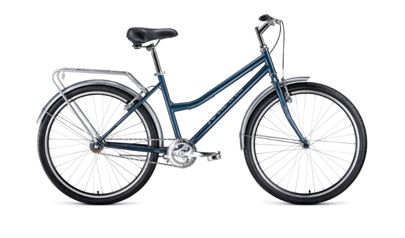 Велосипед FORWARD BARCELONA 26 1.0 17" Серый (RBKW0RN61006)