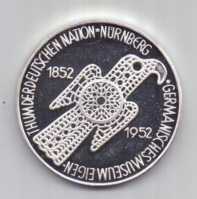 5 марок 1952 года PROOF Германия (2003)