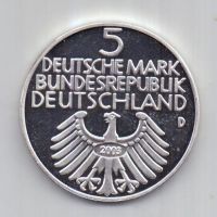 5 марок 1952 года PROOF Германия (2003)