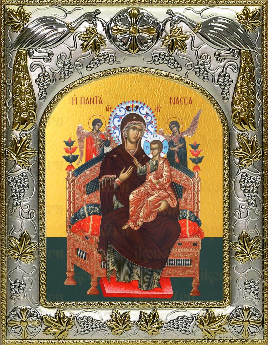 Всецарица икона Божией матери (Пантанасса) (14х18)