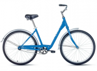 Городской велосипед FORWARD GRACE 26 1.0 17" Синий/белый (RBKW08N61002)
