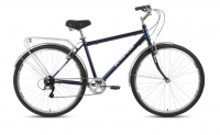 Городской велосипед FORWARD DORTMUND 28 2.0 19" Темно-синий/белый (RBKW0RN87003)