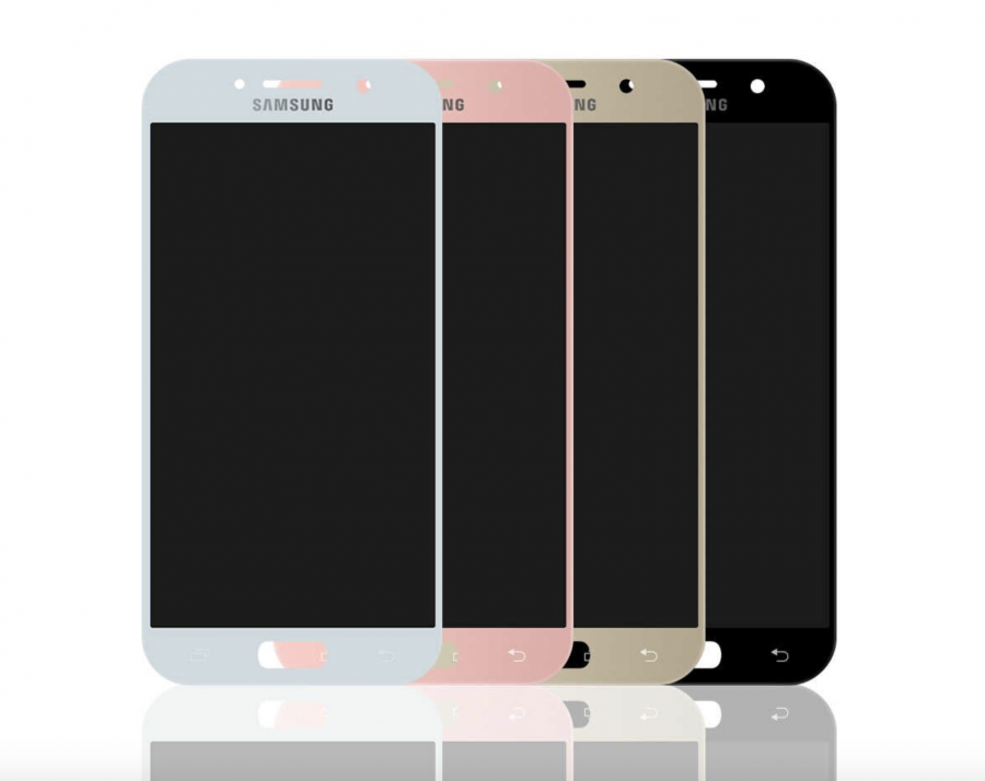 LCD (Дисплей) Samsung A520F Galaxy A5 (2017) (в сборе с тачскрином) (pink) Оригинал