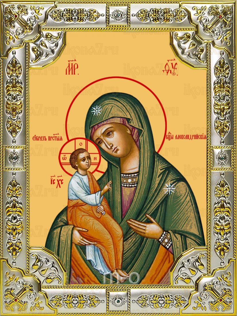 Александрийская икона Божией матери (18х24)