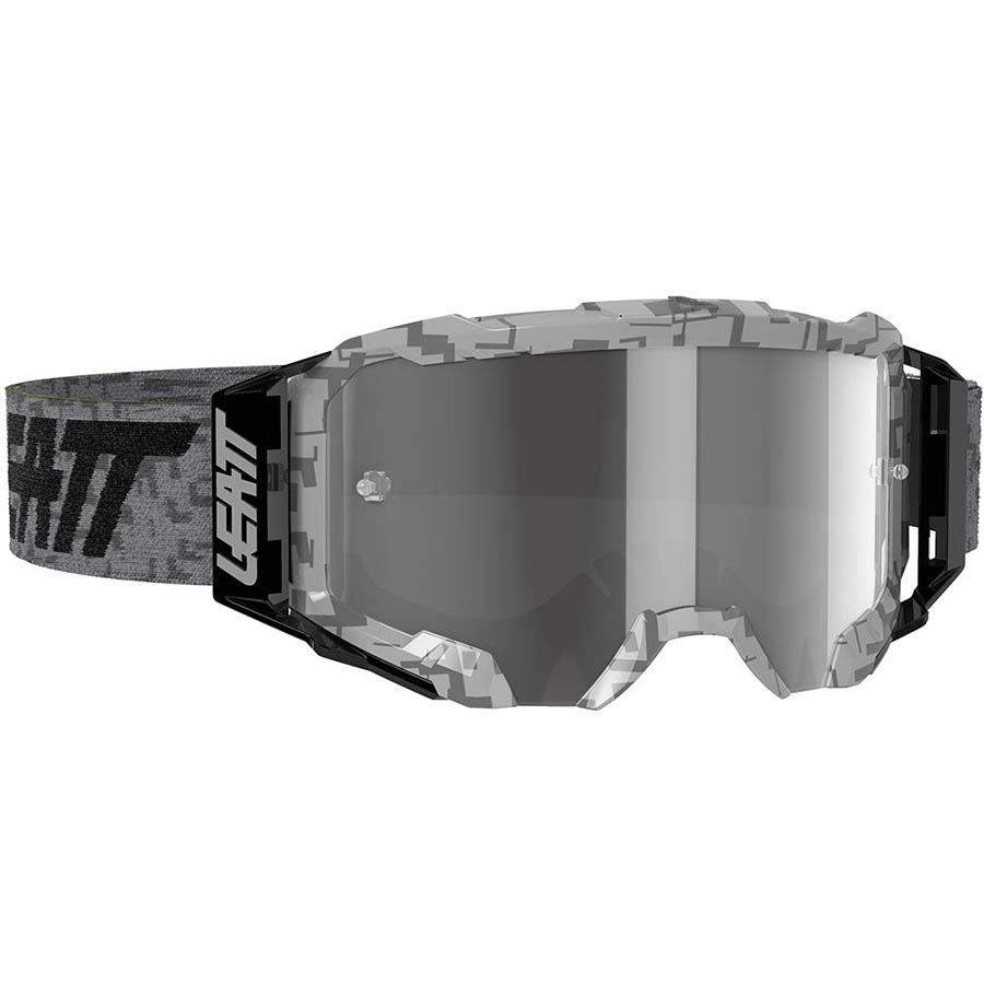Leatt Velocity 5.5 Steel/Light Grey 58%, очки для мотокросса и эндуро