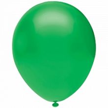 Шар (10''/25 см) Зелёный, пастель, 100 шт., Орбиталь