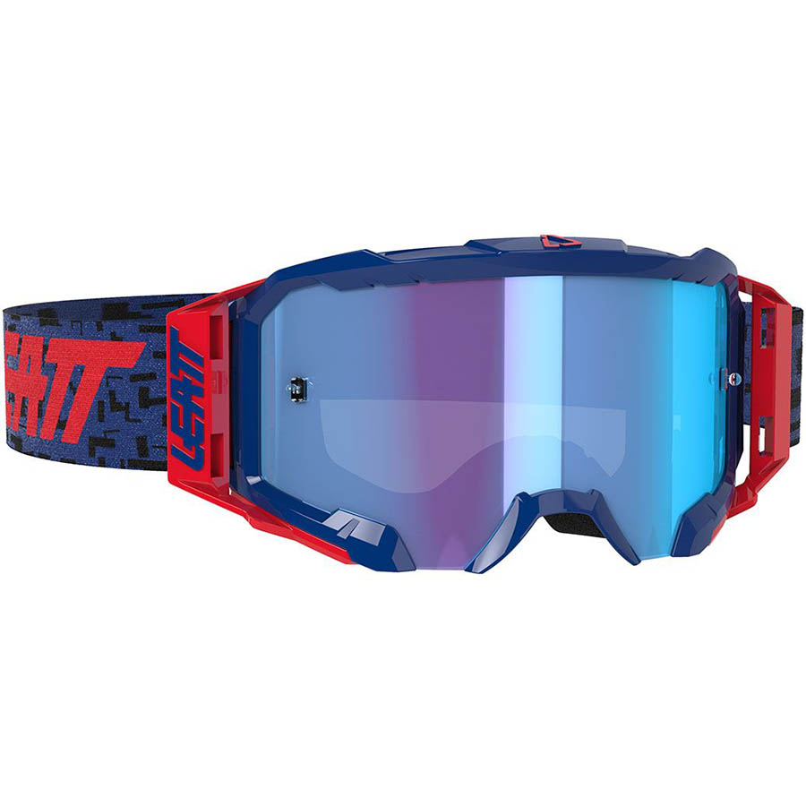 Leatt Velocity 5.5 Iriz Royal/Blue 49%, очки для мотокросса и эндуро