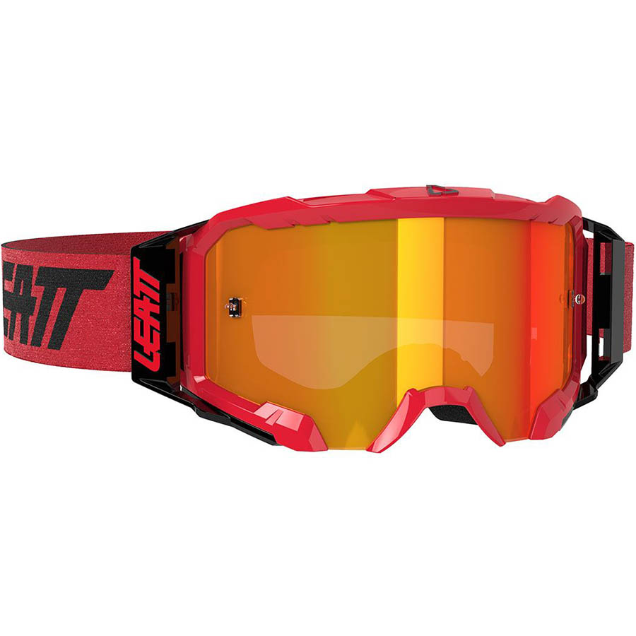 Leatt Velocity 5.5 Iriz Red/Red 28%, очки для мотокросса и эндуро