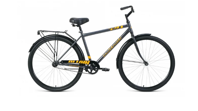 Дорожный велосипед ALTAIR CITY 28 high 19" Серый/оранжевый (BKT0YN81004)