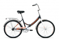 Городской велосипед FORWARD VALENCIA 24 1.0 16" Серый/бежевый (RBKW0YN41003)