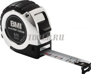 BMI twoCOMP CHROM 5M Измерительная рулетка