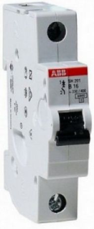 Выключатель автоматический ABB SH200 1п 16А C 4.5кА