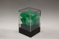 Набор кубиков D4-D100 - Аврора Зеленая