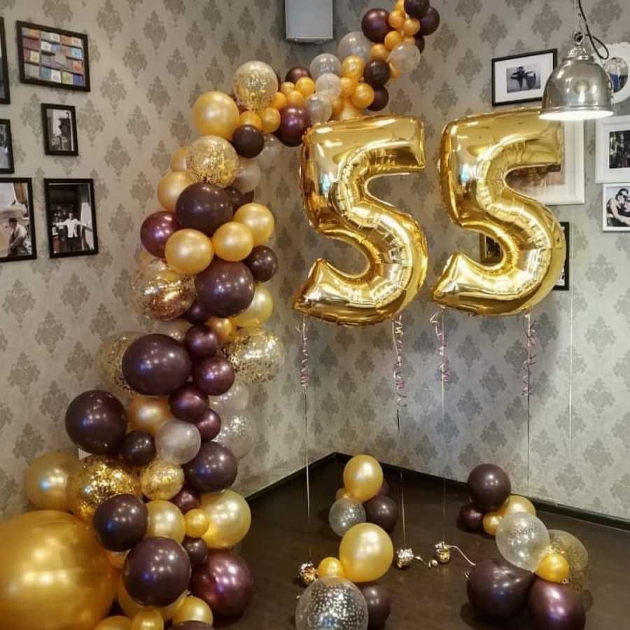 Оформление юбилея 55 лет