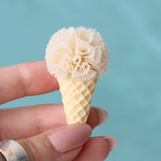 Кукольный аксессуар Мороженое ванильное