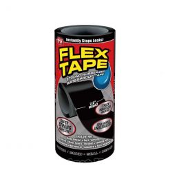Сверхсильная клейкая лента Flex Tape, 18 x 150 см, цвет черный | Строительные клейкие ленты