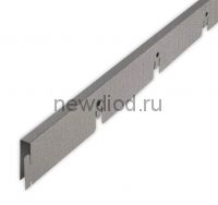 Рейка Grigliato-E нап. 100x100 h40 b10 A907RUS04 металлик L=1.20 (алюм.)