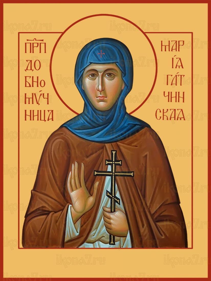Икона Мария Гатчинская преподобномученица