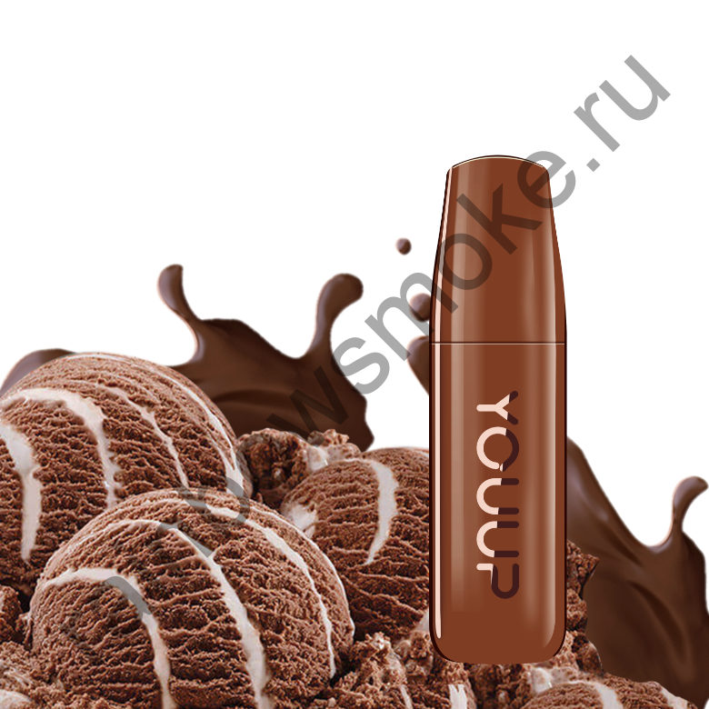 Электронная сигарета Dexx YOUUP ШОКОЛАДНОЕ МОРОЖЕНОЕ 1,2% NIC (Chocolate Ice Cream)
