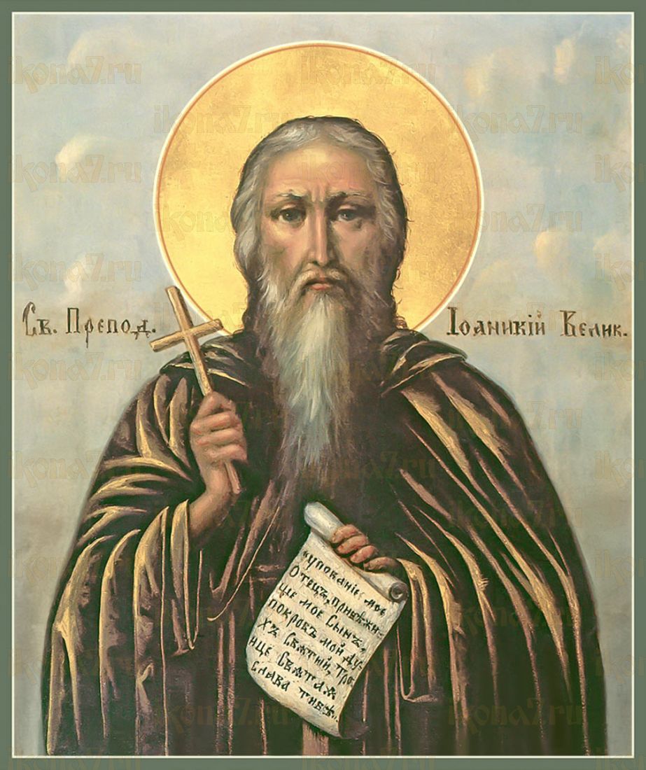 Икона Иоанникий Великий пре­по­доб­ный