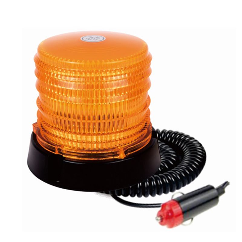 LED проблесковый маячок оранжевый ML 30 Ватт ip66 11 см