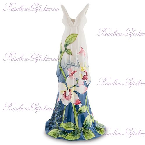 Ваза дамское платье Цветочное "Pavone"