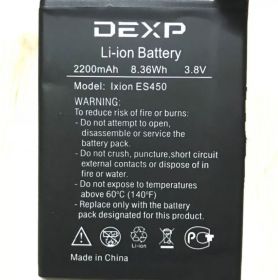 DEXP Ixion ES450 аккумулятор для смартфона
