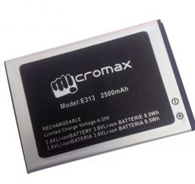 Аккумулятор для телефона Micromax E313 Canvas Xpress 2 2500мач оригинал